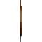 Ekena Millwork Loera Ceiling Medallion (Fits Canopies up to 6 1/4"), 26 5/8"OD x 4 1/2"ID x 1 3/8"P, Smokey Topaz CM26LOSTF - alternate 3